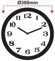 Ceas de perete Galaxy D200A-4 imaginea #2 — magazin online Desire.md