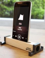 Suport din lemn pentru telefon-tabletă Seowood SEO-2000 imaginea #2 — magazin online Desire.md