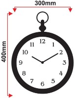 Настенные часы Galaxy D217K-4 фото №2 — интернет-магазин Desire.md