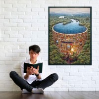 Puzzle Clementoni 1000 Bibliodame (39603) imaginea #3 — magazin online Desire.md
