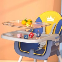 Стульчик для кормления 4Play Crown Yellow-Blue фото №5 — интернет-магазин Desire.md