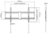 Suport TV Gembird WM-90F-01 imaginea #2 — magazin online Desire.md