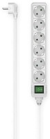 Сетевой фильтр Hama Power Strip 6-Way 3m White (223008) фото №1 — интернет-магазин Desire.md