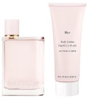 Парфюмерный набор для неё Burberry Her EDP 50ml + Body Lotion 75ml New