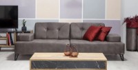 Диван Moda Life Avrupa 166x77x92cm Grey фото №2 — интернет-магазин Desire.md