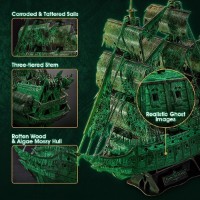 Puzzle 3D-constructor CubicFun Flying Dutcaman (T4041h) imaginea #4 — magazin online Desire.md