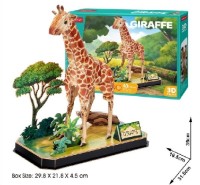 Puzzle 3D-constructor CubicFun Giraffe (P857h) imaginea #2 — magazin online Desire.md