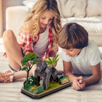 Puzzle 3D-constructor CubicFun Gorilla (P859h) imaginea #2 — magazin online Desire.md