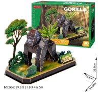 Puzzle 3D-constructor CubicFun Gorilla (P859h)