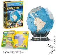 Puzzle 3D-constructor CubicFun Scratch Globe (DS1082h) imaginea #2 — magazin online Desire.md