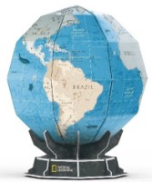3D пазл-конструктор CubicFun Scratch Globe (DS1082h)