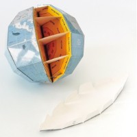 Puzzle 3D-constructor CubicFun Scratch Globe (DS1082h) imaginea #4 — magazin online Desire.md