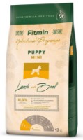 Hrană uscată pentru câini Fitmin Puppy Mini Lamb & Beef 12kg