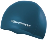 Cască de înot Aqua Sphere Plain Cap Dark Green/White