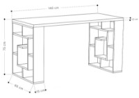Masa de birou Showdeko Labirent (M.MS.11181.10) imaginea #3 — magazin online Desire.md