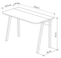 Письменный стол Showdeko Luton (M.MS.23411.3) фото №3 — интернет-магазин Desire.md