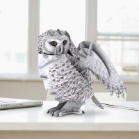 3D пазл-конструктор CubicFun Snowy Owl (DS1079h)