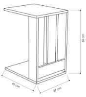 Лайт подставка Showdeko Edi (M.SH.12470.7) фото №2 — интернет-магазин Desire.md