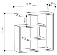 Măsuţă cafea Showdeko Saly (M.SH.13185.9) imaginea #2 — magazin online Desire.md