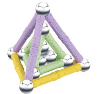 Set de construcție Blocki Magnetic (KBM103) imaginea #3 — magazin online Desire.md