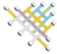 Set de construcție Blocki Magnetic (KBM103) imaginea #6 — magazin online Desire.md