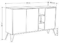 Dulăpior Showdeko Clara (M.K.20985.3) imaginea #2 — magazin online Desire.md