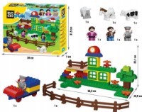 Конструктор Blocki Mubi: Ferma Vesela (MU3001) фото №2 — интернет-магазин Desire.md