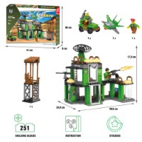 Конструктор Blocki MyArmy: Baza (KB0912) фото №2 — интернет-магазин Desire.md