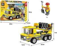 Конструктор Blocki MyCity: Autobetoniera (KB0226) фото №2 — интернет-магазин Desire.md