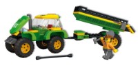 Set de construcție Blocki MyFarm: Tractor With a Trailer (KB0313)