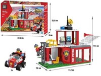 Конструктор Blocki MyFireBrigade (KB0817) фото №2 — интернет-магазин Desire.md