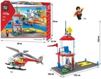 Конструктор Blocki MyFireBrigade: Statie Helipad (KB0812) фото №2 — интернет-магазин Desire.md