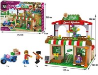 Конструктор Blocki MyGirls: Lara's Pizza Place (KB0120) фото №5 — интернет-магазин Desire.md