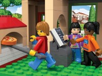 Конструктор Blocki MyGirls: Lara's Pizza Place (KB0120) фото №8 — интернет-магазин Desire.md