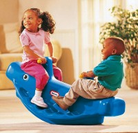 Balansoare copii Little Tikes Balena Blue (487910070) imaginea #2 — magazin online Desire.md