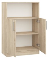 Шкаф Mobildor-Lux Practik half-open 80x40x120H Oak Sonoma (10008489) фото №2 — интернет-магазин Desire.md