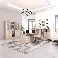 Шкаф Mobildor-Lux Practik half-open 80x40x120H Oak Sonoma (10008489) фото №4 — интернет-магазин Desire.md