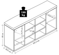 Rafturi pentru pantofi Kesper PAL (15931) imaginea #5 — magazin online Desire.md