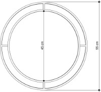 Oglindă Showdeko Bubble (M.DK.T.23210.3) imaginea #4 — magazin online Desire.md