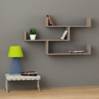 Raft de perete Showdeko Tibet Bookcase (M.KT.01.11043.15) imaginea #2 — magazin online Desire.md