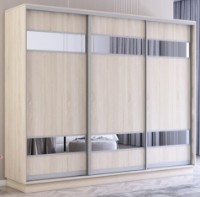 Dulap cu uşi glisante Mobildor-Lux Fox 270x60x220 Sonoma (fox6420)