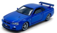 Mașină Tayumo Nissan GT-R34 V-Spec II Blue (32115011) imaginea #1 — magazin online Desire.md