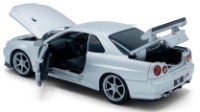 Mașină Tayumo Nissan GT-R34 V-Spec II Silver (32115012) imaginea #3 — magazin online Desire.md