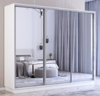 Шкаф-купе Mobildor-Lux Fox Mirror 270x220 White (fox6399)