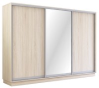Шкаф-купе Mobildor-Lux Fox Chipboard/Mirror 320x220 Oak Sonoma (fox7245)