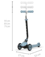Trotinetă Qplay Sema Blue imaginea #7 — magazin online Desire.md