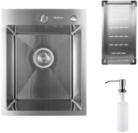 Кухонная мойка SanDonna HD4050 Chrom Satin фото №1 — интернет-магазин Desire.md