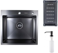 Кухонная мойка SanDonna HD5550 Black фото №1 — интернет-магазин Desire.md