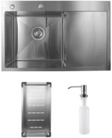 Кухонная мойка SanDonna HD7850 Chrom Satin