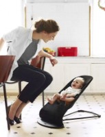 Детский шезлонг BabyBjorn Soft Black/Dark Gray (005022A) фото №5 — интернет-магазин Desire.md